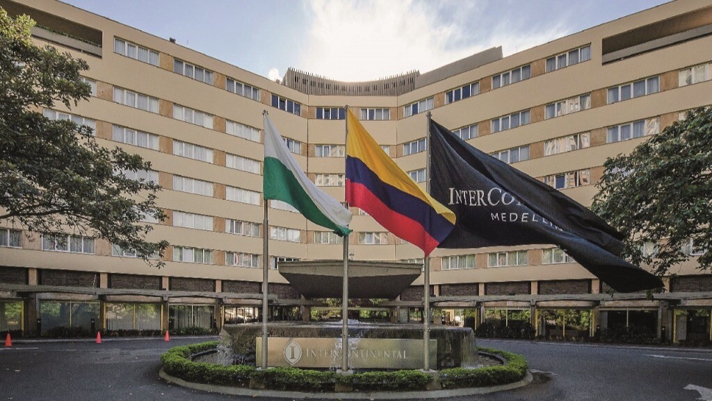 Interior de Hotel Intercontinental Medellín