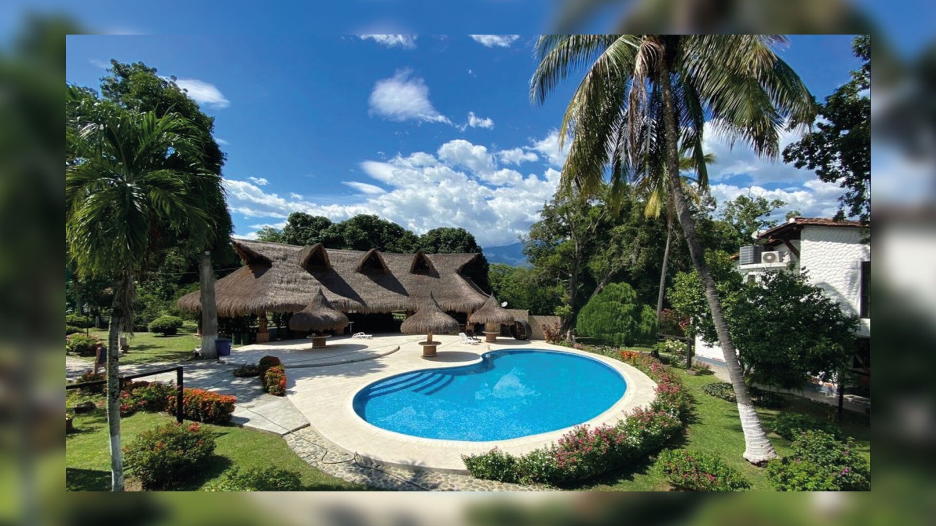 Interior de Jardines de Santafé - Finca Hacienda Aguas Claras