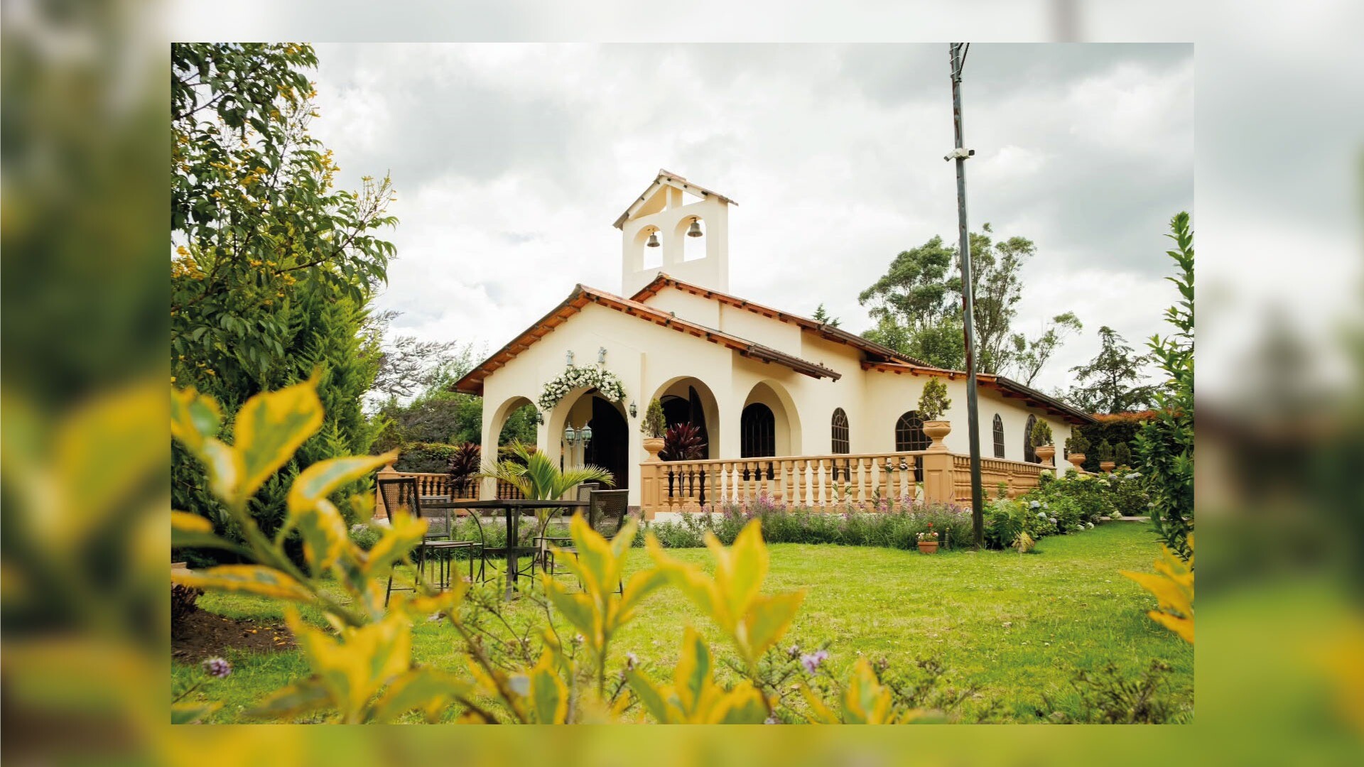 Interior de Pilares del Rosal Hacienda Eventos
