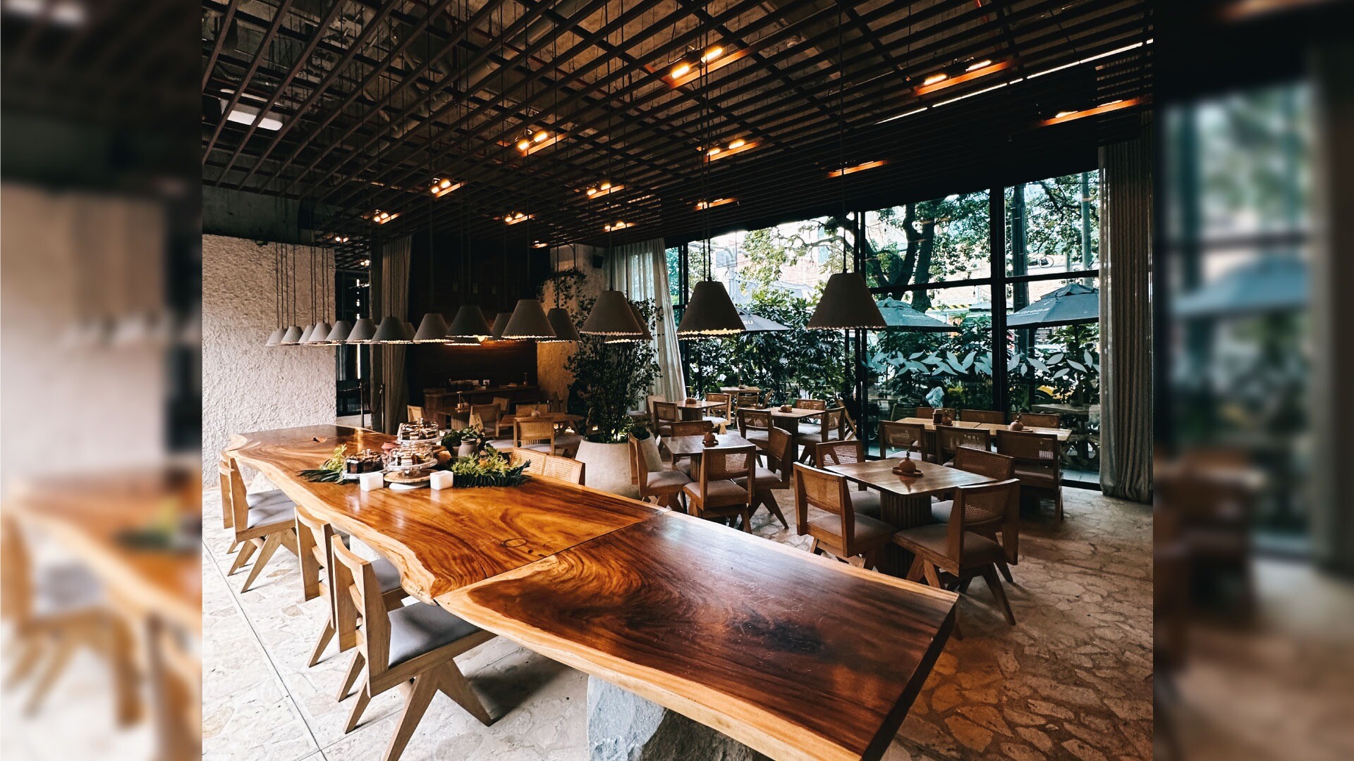 Interior de Amena Restaurante