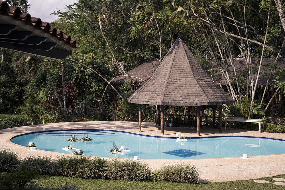 Interior de Aguas Claras Centro de Eventos Barichara